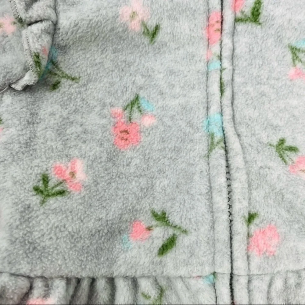 Carter’s Jacket / Hoodie | Baby NB Newborn | Gray Floral
